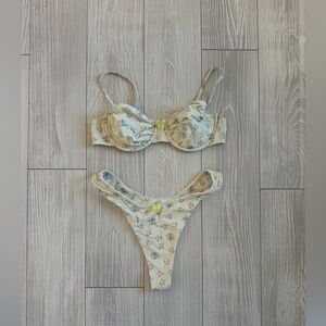 Floral Print Bikini set